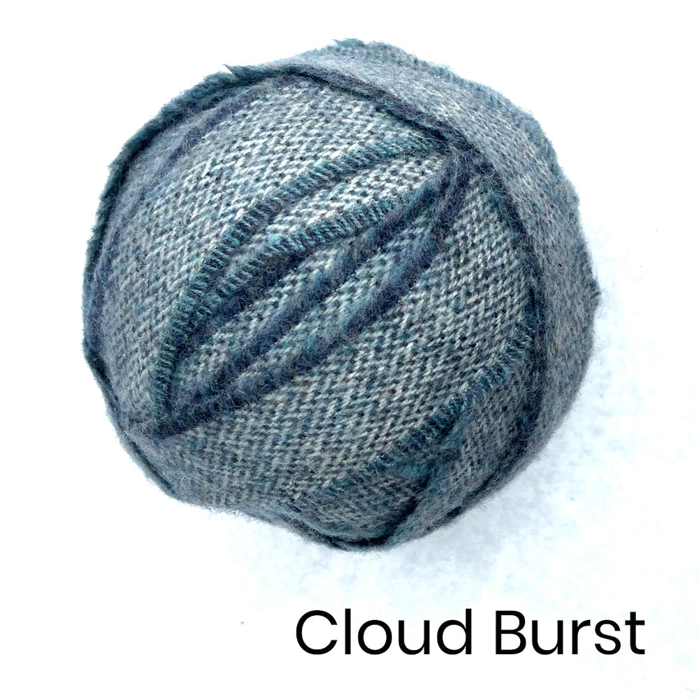 100% Wool Blanket Yarn - Blues